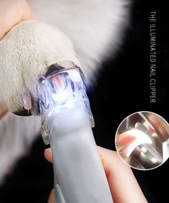 LED light glow pet nail clippers