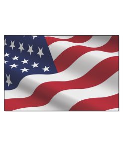 Patriotic Heavy Duty Floor Mat - Democratic America Design