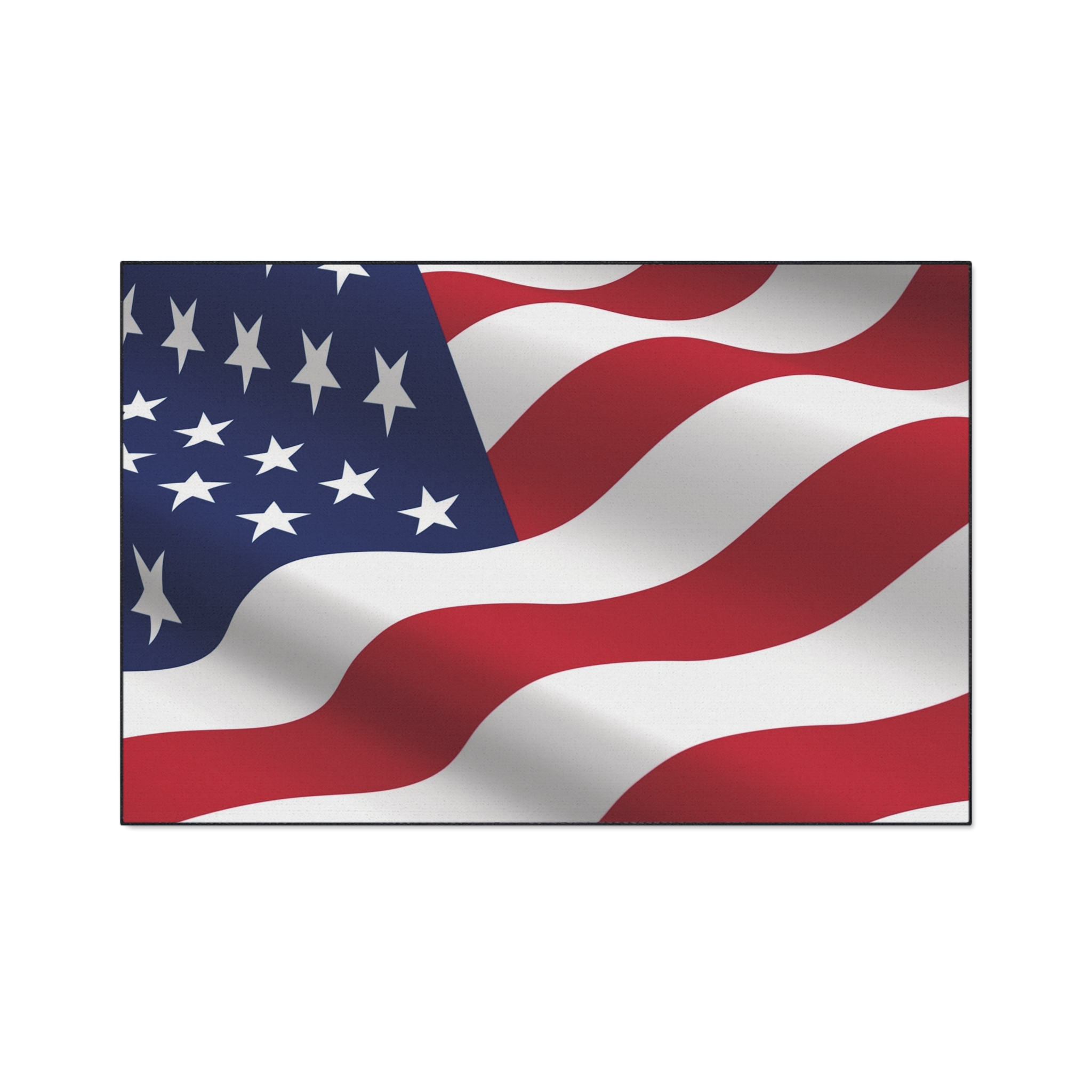 Patriotic Heavy Duty Floor Mat - Democratic America Design