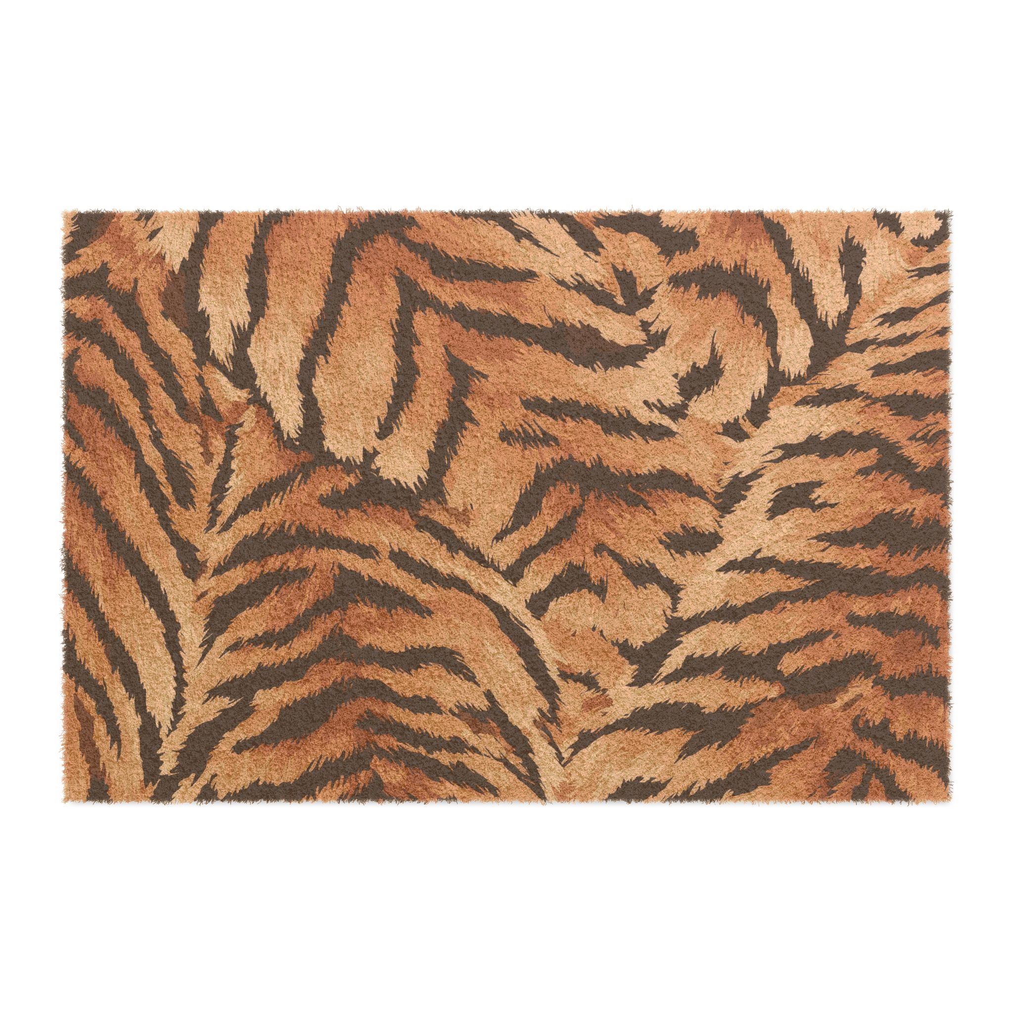 Wild Safari Tiger Print Doormat