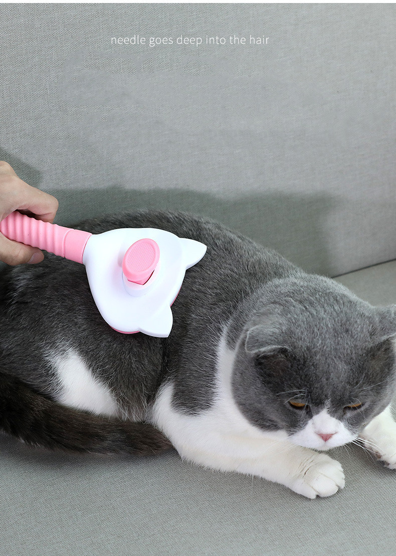 Pet Cat Long-Haired Short-Haired Dog Comb - Image 10