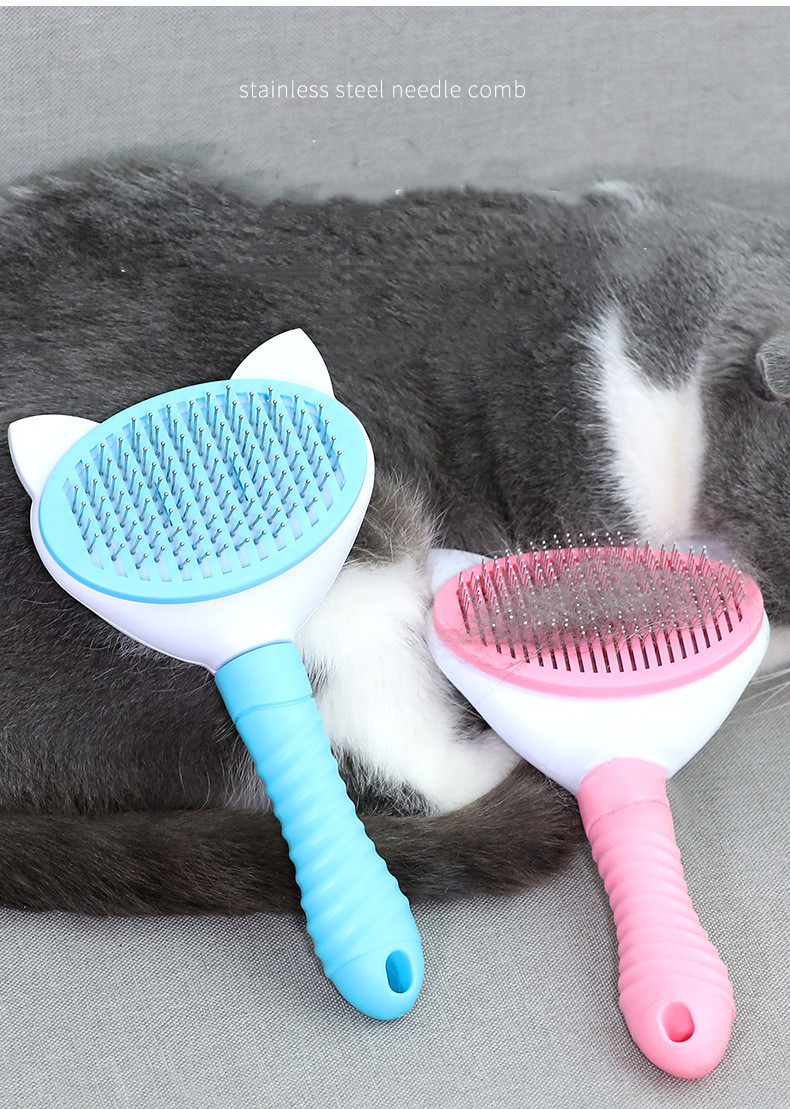 Pet Cat Long-Haired Short-Haired Dog Comb - Image 7