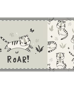 Whimsical Tiger Doormat – Playful Welcome Mat with 'ROAR!' Design